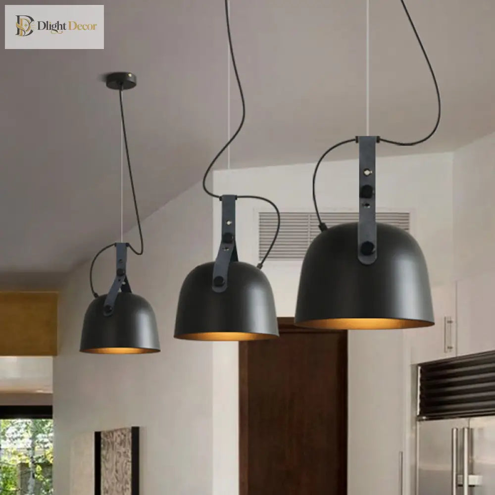 Embrace Industrial Charm And Modern Flair: The Iron Bowled Pendant Lamp