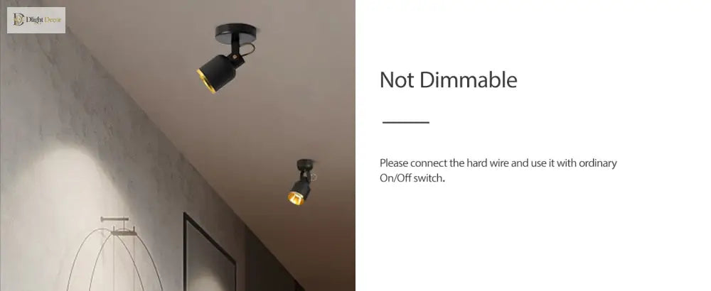 Emily’s Nordic Led Ceiling Spotlight - Adjustable 60° Surface Mounted Light Spotlight