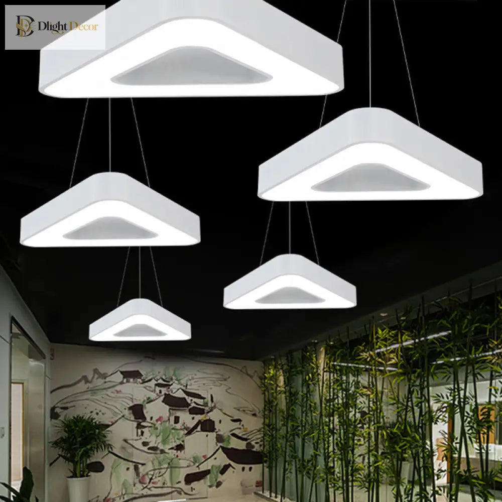 Emily’s Modern Triangle Led Pendant Light: A Versatile Choice For Stylish Illumination