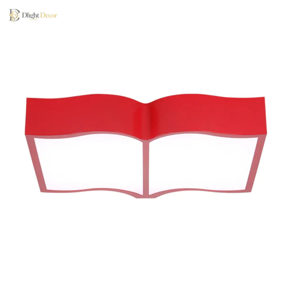 Emma’s Playful Book Light - Warm Led Glow For Children’s Rooms