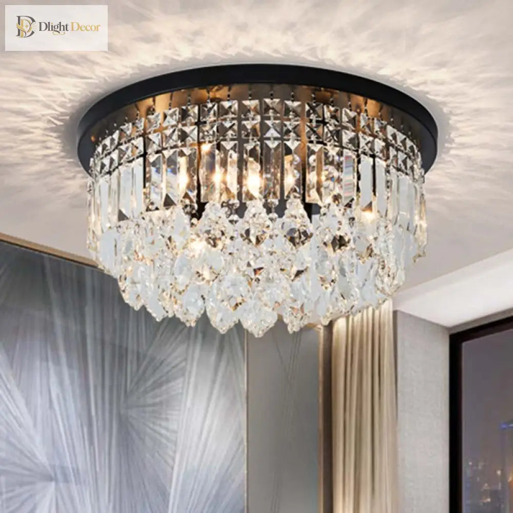 Enchanting Crystals: Modern Elegance For Your Ceiling