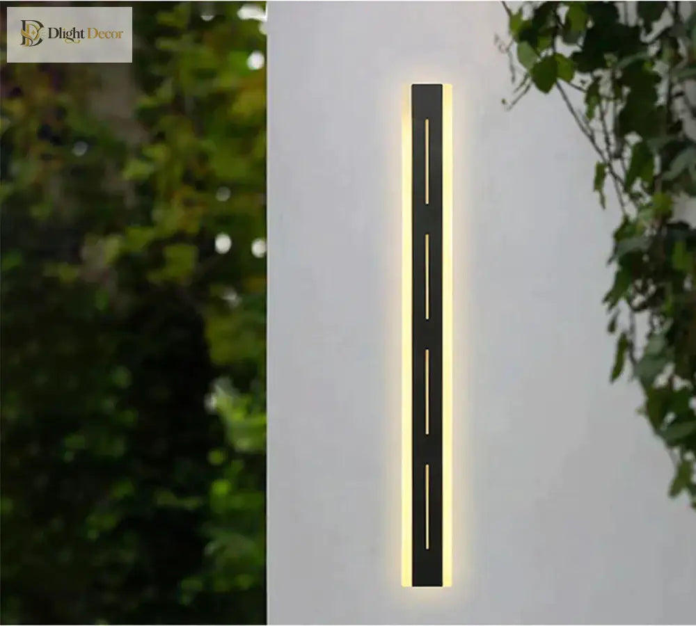 Eva’s Waterproof Aluminum Led Outdoor Wall Lamp - Remote Controlled Garden Porch Sconce Lamps