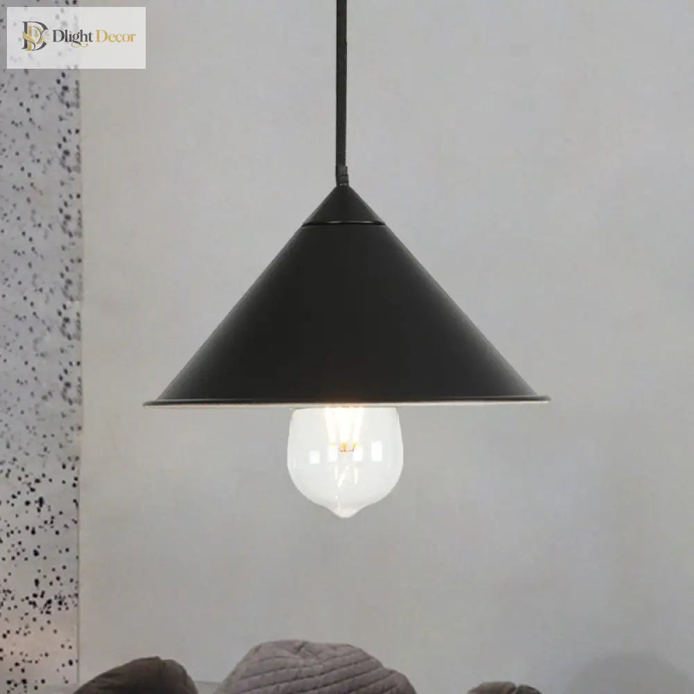 Eva - Stylish Cone Pendant Lamp (Choose Your Color!)