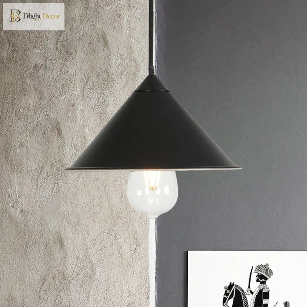 Eva - Stylish Cone Pendant Lamp (Choose Your Color!)