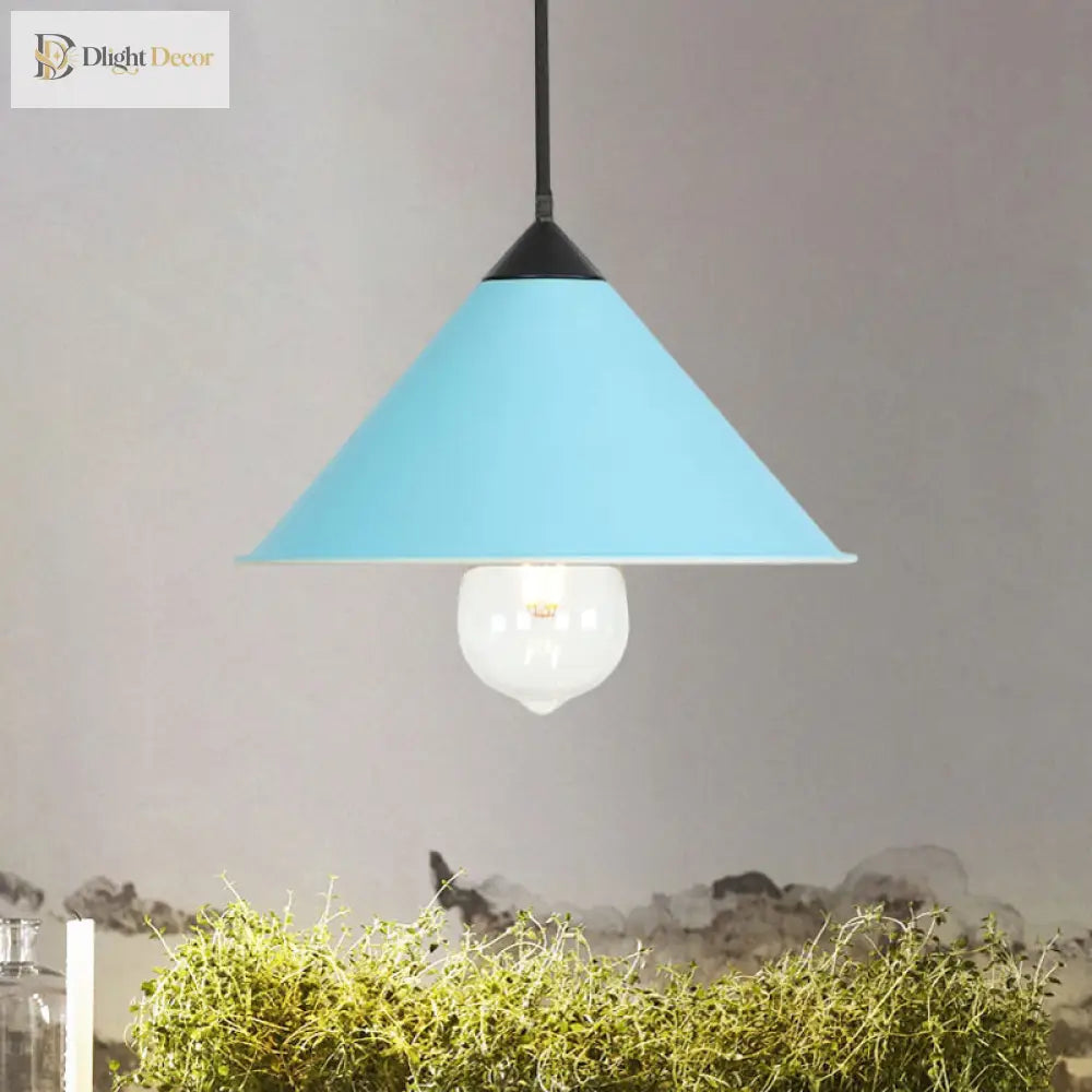 Eva - Stylish Cone Pendant Lamp (Choose Your Color!)