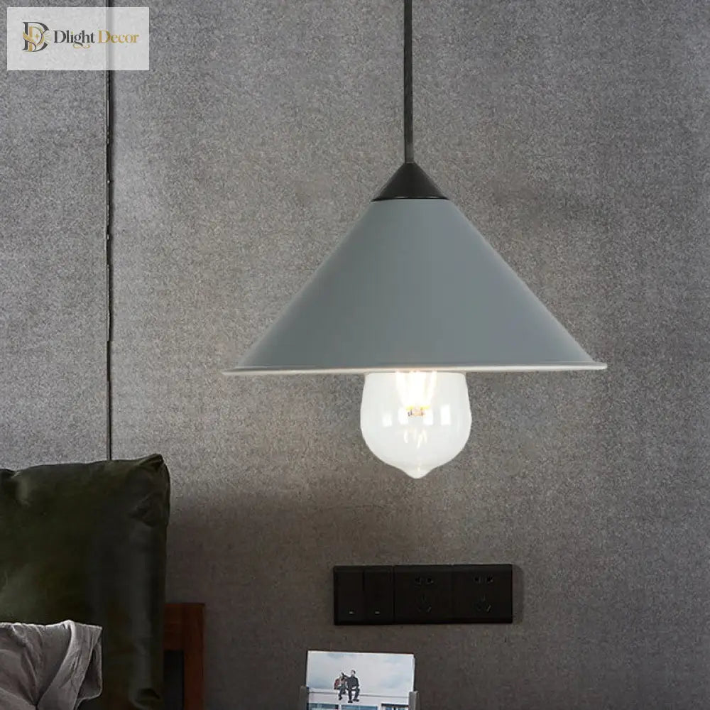 Eva - Stylish Cone Pendant Lamp (Choose Your Color!)