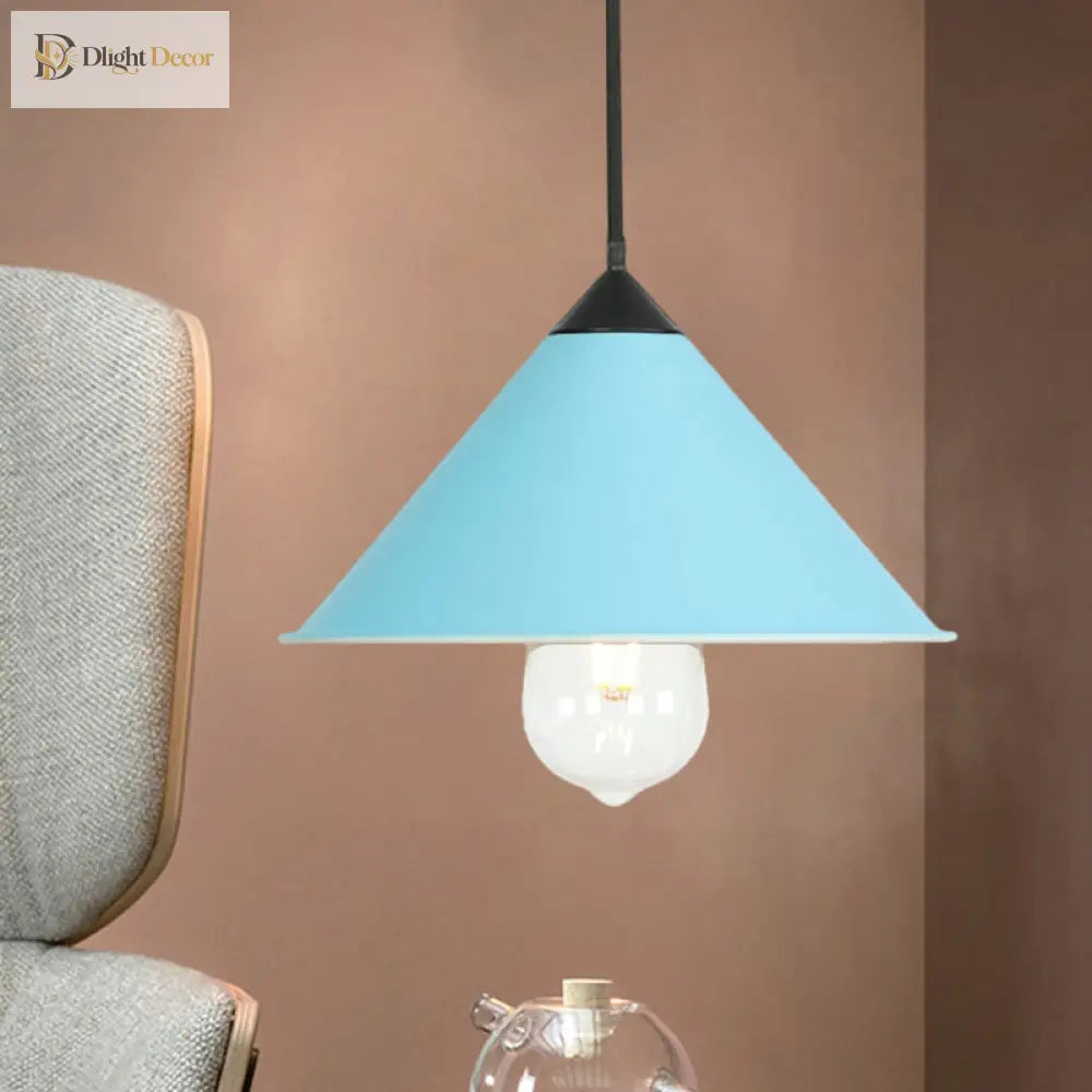 Eva - Stylish Cone Pendant Lamp (Choose Your Color!)