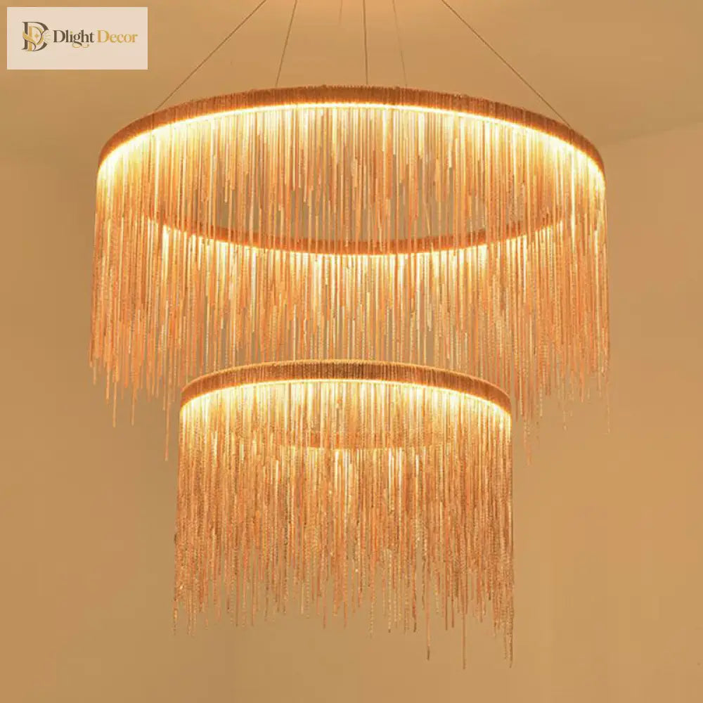 Evelyn’s Sophisticated Ring Chandelier (Upgraded)