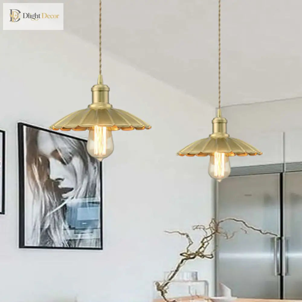 Evelyn’s Vintage Brass Pendant: Timeless Elegance For Your Dining Room