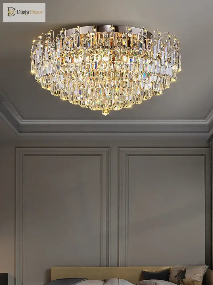 Exquisite Light Luxury Crystal Chandelier For Elegant Living And Dining Spaces Chandelier