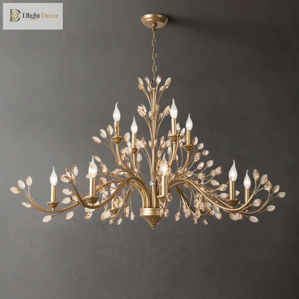 French Branch Crystal Chandelier – product view 3