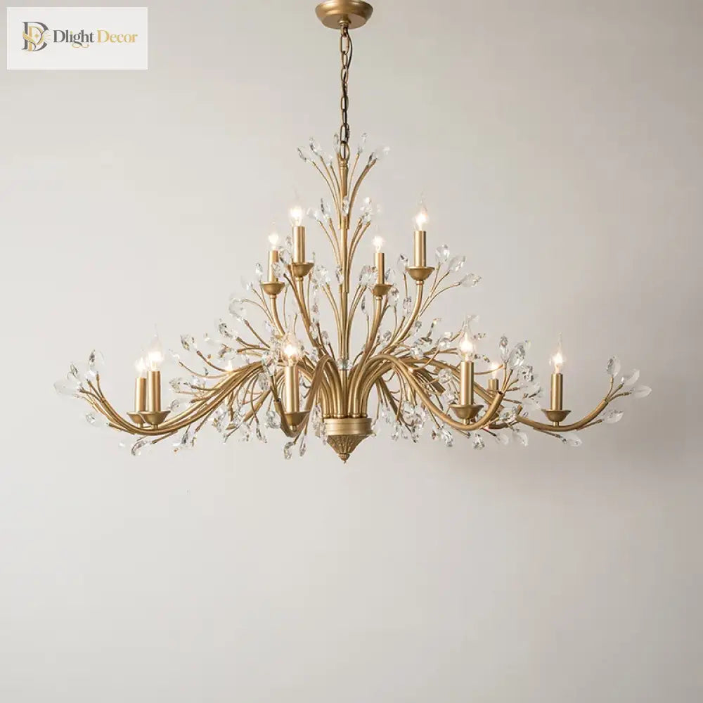 French Branch Crystal Chandelier – product view 4