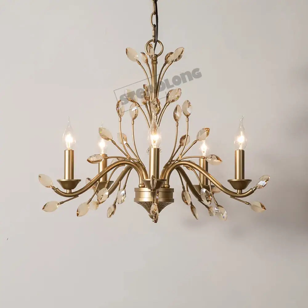 French Branch Crystal Chandelier – configuration option 7