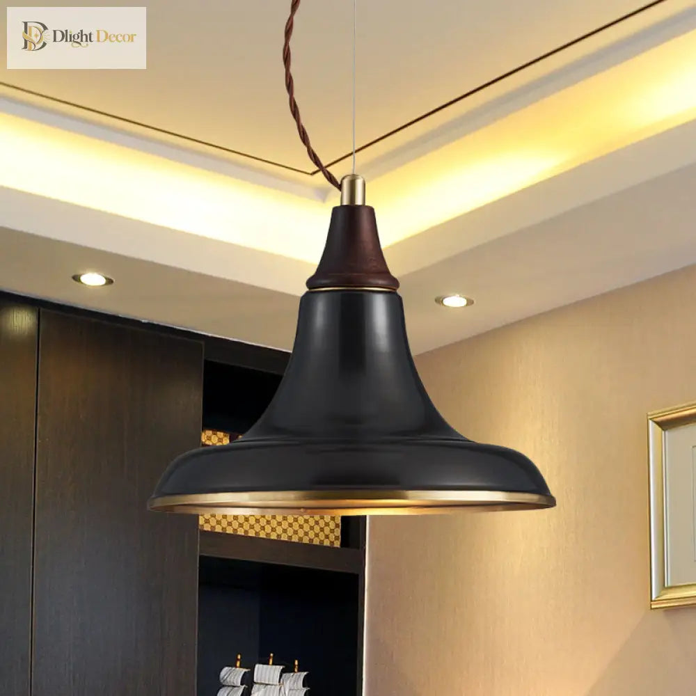 Genevieve Farmhouse Flair Pendant: A Touch Of Retro Charm