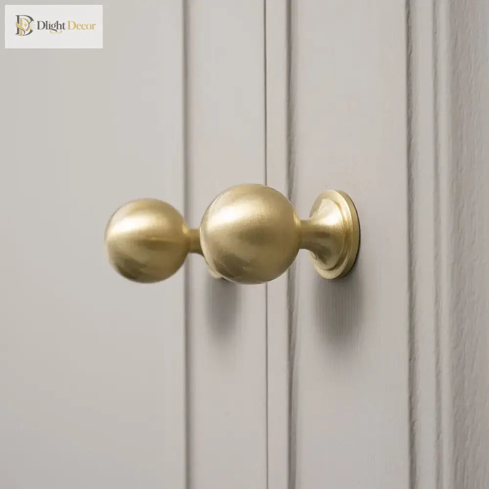 Gold Brass Cabinet Handles – Furniture Bar Pulls and Wardrobe Knobs for Kitchen Doors Handles
