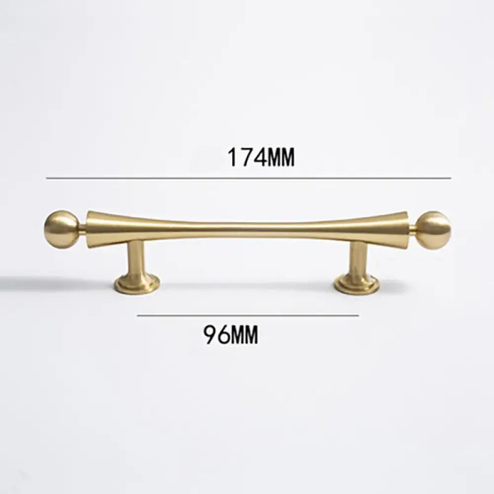 Gold Brass Cabinet Handles – Furniture Bar Pulls and Wardrobe Knobs for Kitchen Doors TS2011-174 Handles