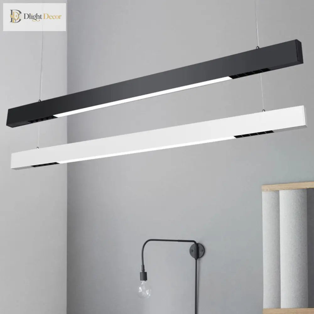 Grace Modern Bar Pendant - Sleek Led Light For Offices And Homes