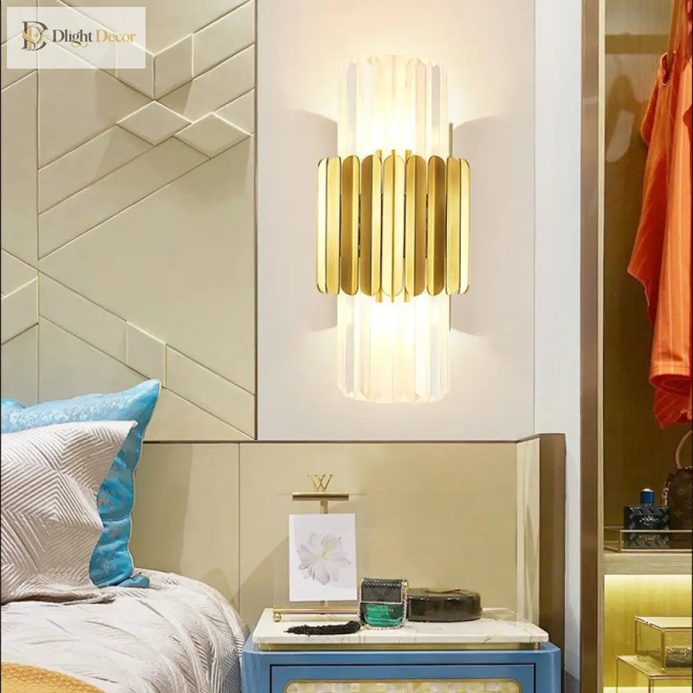 Grace Modern Crystal Sconce: Elegance Meets Functionality