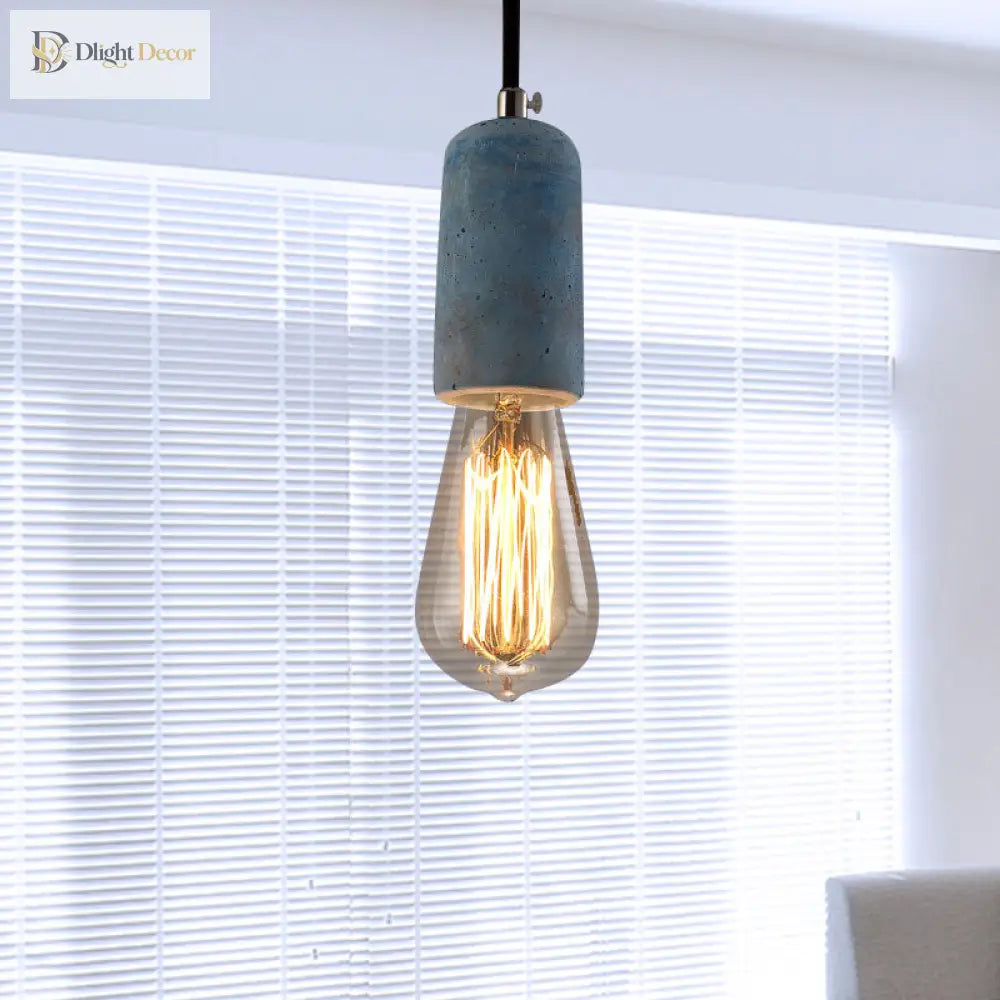 Scarlett Industrial Mini: Pendant Charm With Open Bulb