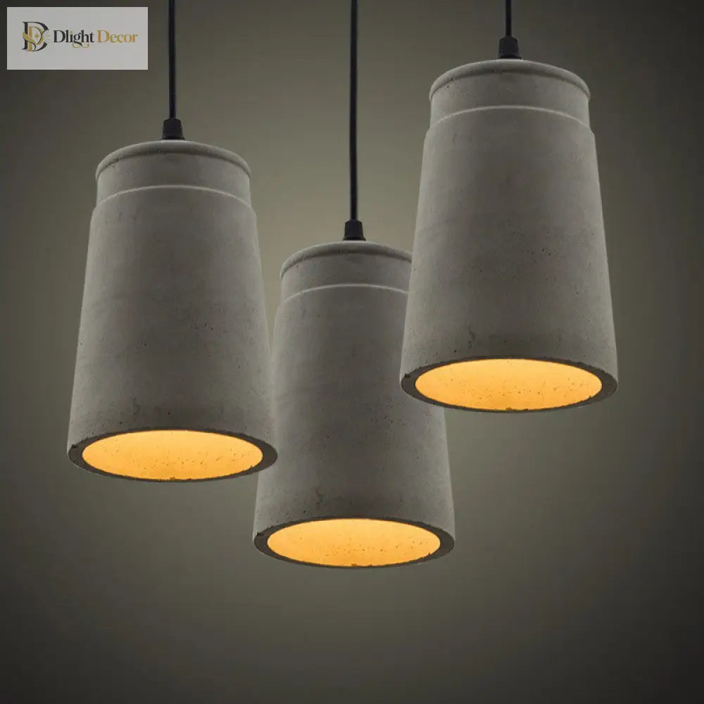Natalia Modern Grey Horn Pendant Light