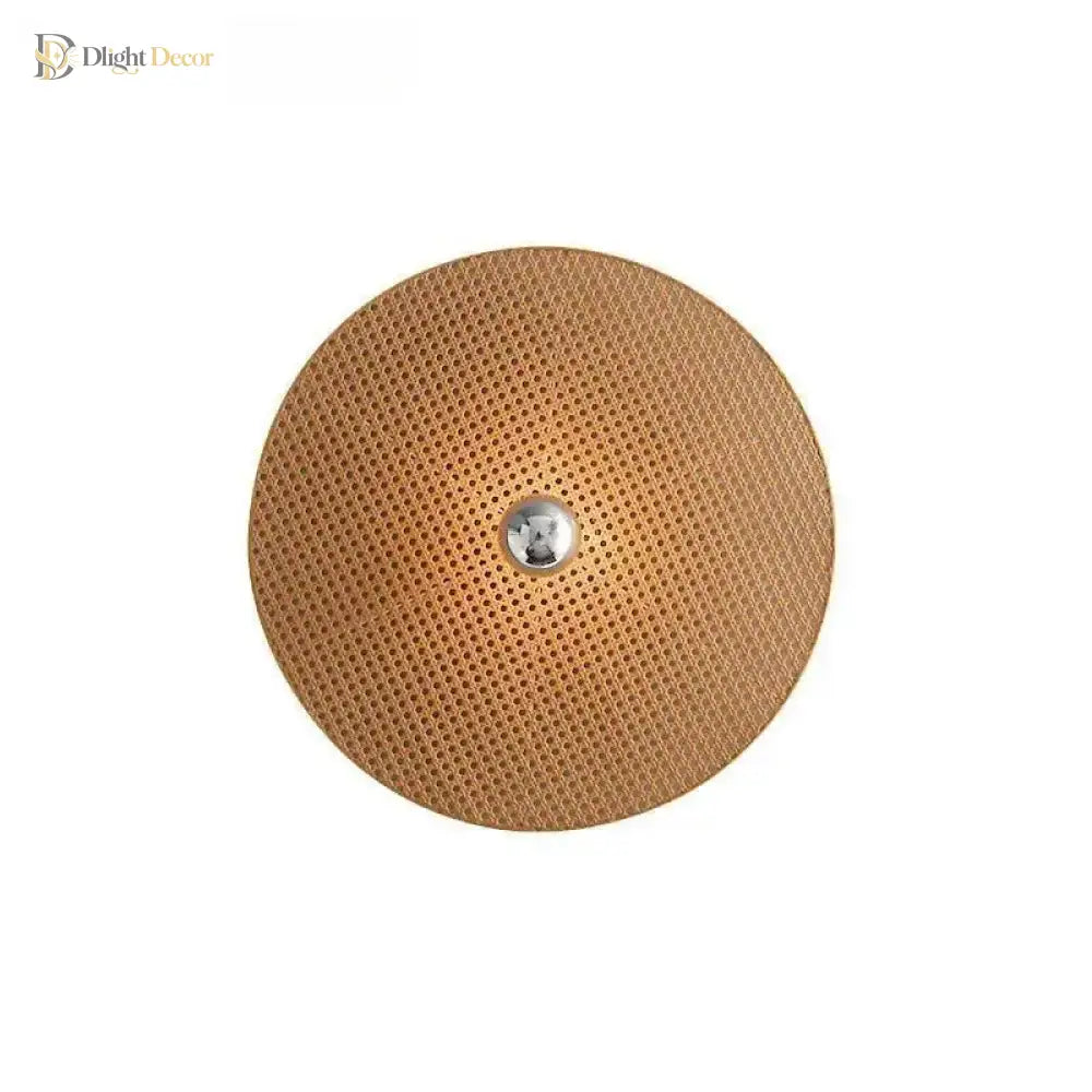 Hand - Knitted Rattan Wall Lamp - Classic Bamboo Elegance For Your Home Decor Wall Lamp