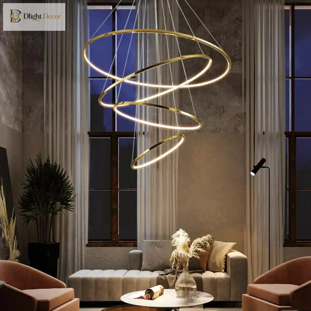 Home Decoration Pendant Lamp With Led Lights - Versatile Chandelier Lighting For Living Rooms