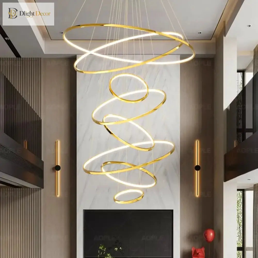 Home Decoration Pendant Lamp With Led Lights - Versatile Chandelier Lighting For Living Rooms