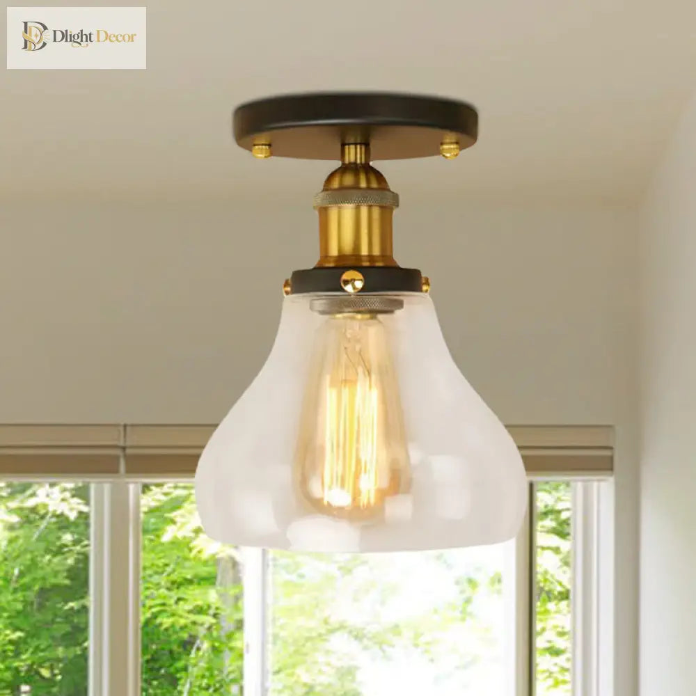 Illuminate Your Space With Timeless Style: The Farmhouse Cone Ceiling Light