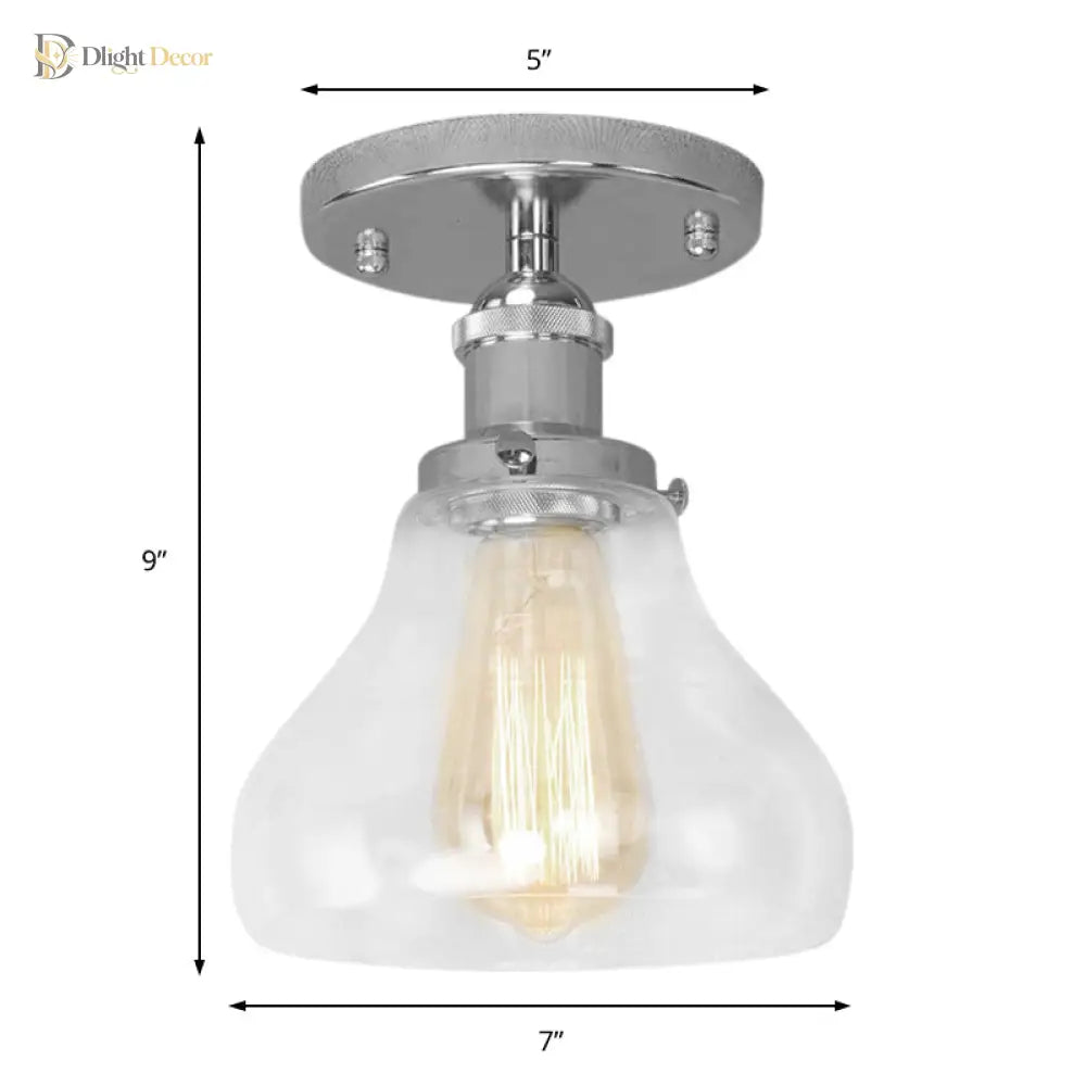 Illuminate Your Space With Timeless Style: The Farmhouse Cone Ceiling Light