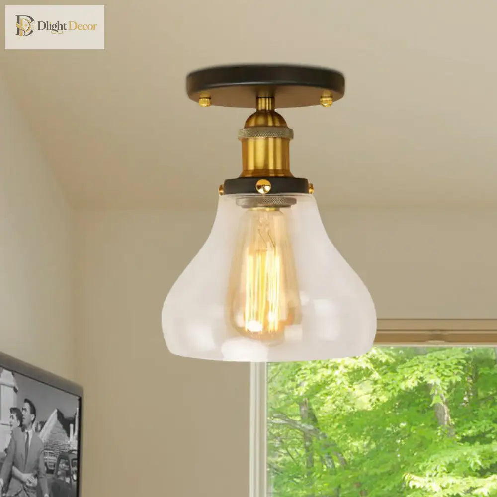 Illuminate Your Space With Timeless Style: The Farmhouse Cone Ceiling Light