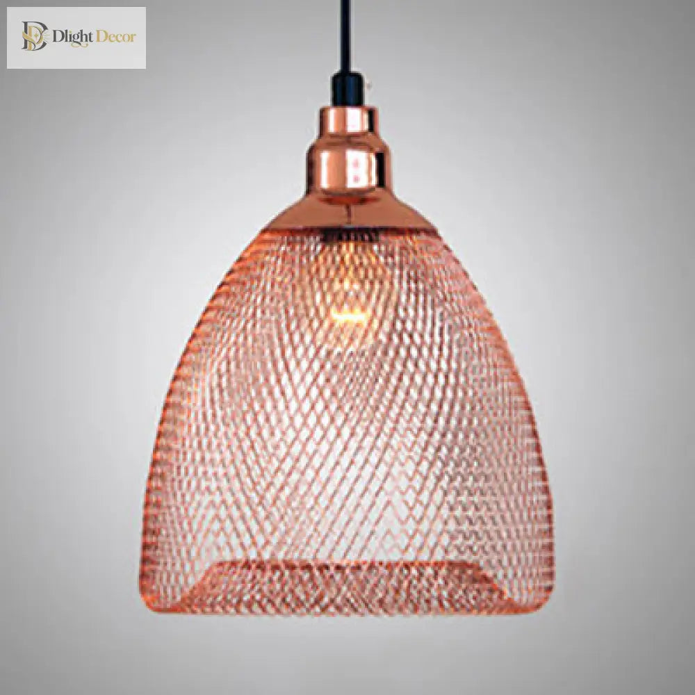 Illuminate Your Space With Industrial Charm: The Bell Metal Pendant Light