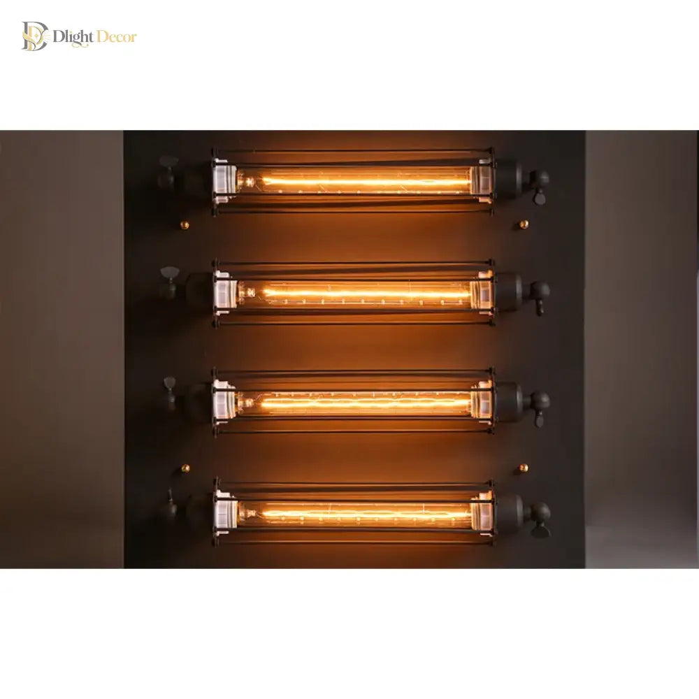 Industrial Vintage Ceiling Lights - Flush Mount Loft Style Lamps For Home Decor Ceiling Light