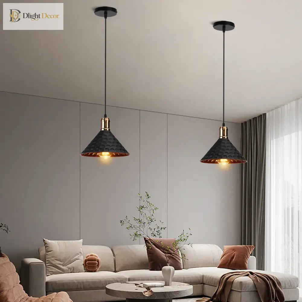 Vintage Pendant Light - Loft Retro With E27 Base For Modern Industrial Lighting Lights