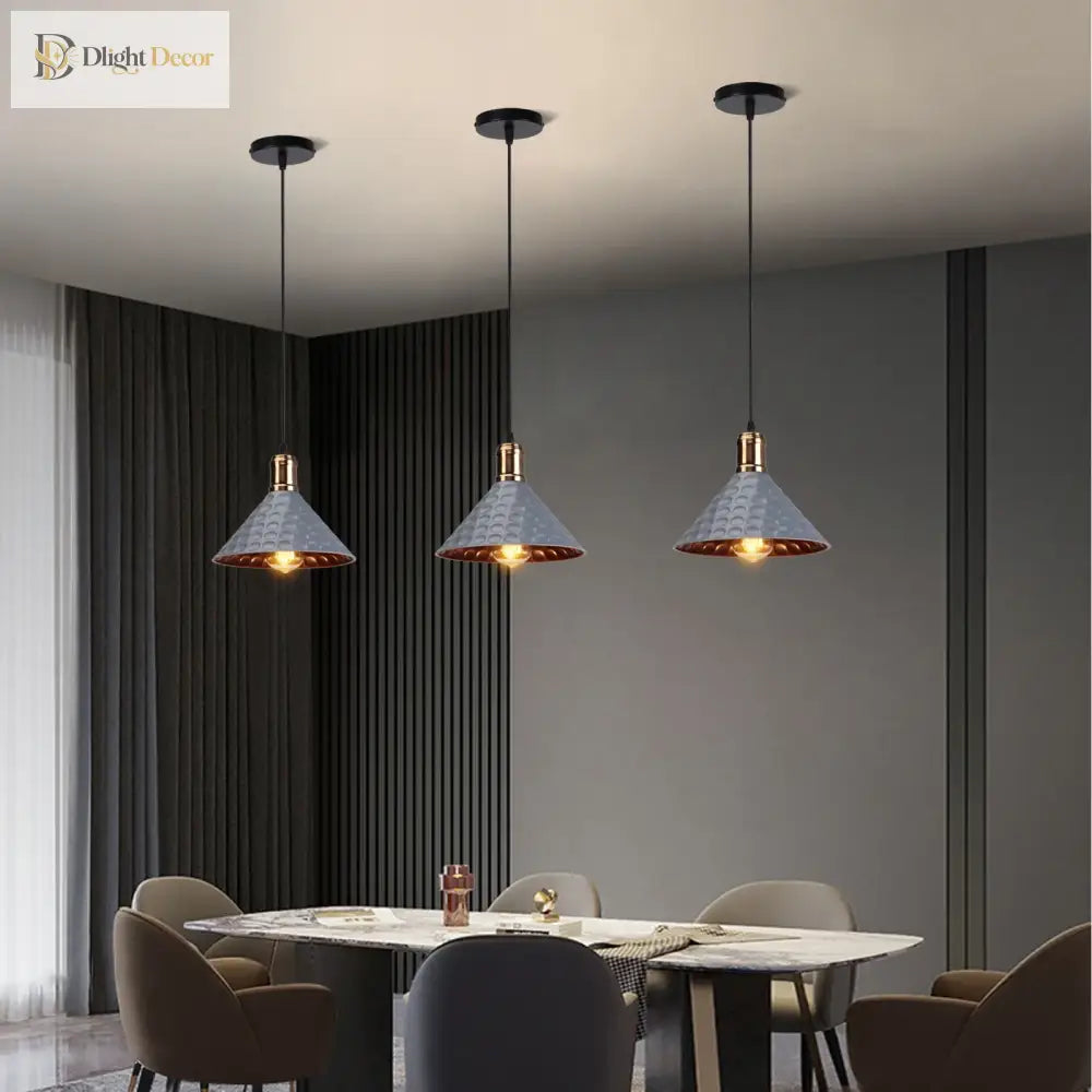 Vintage Pendant Light - Loft Retro With E27 Base For Modern Industrial Lighting Lights