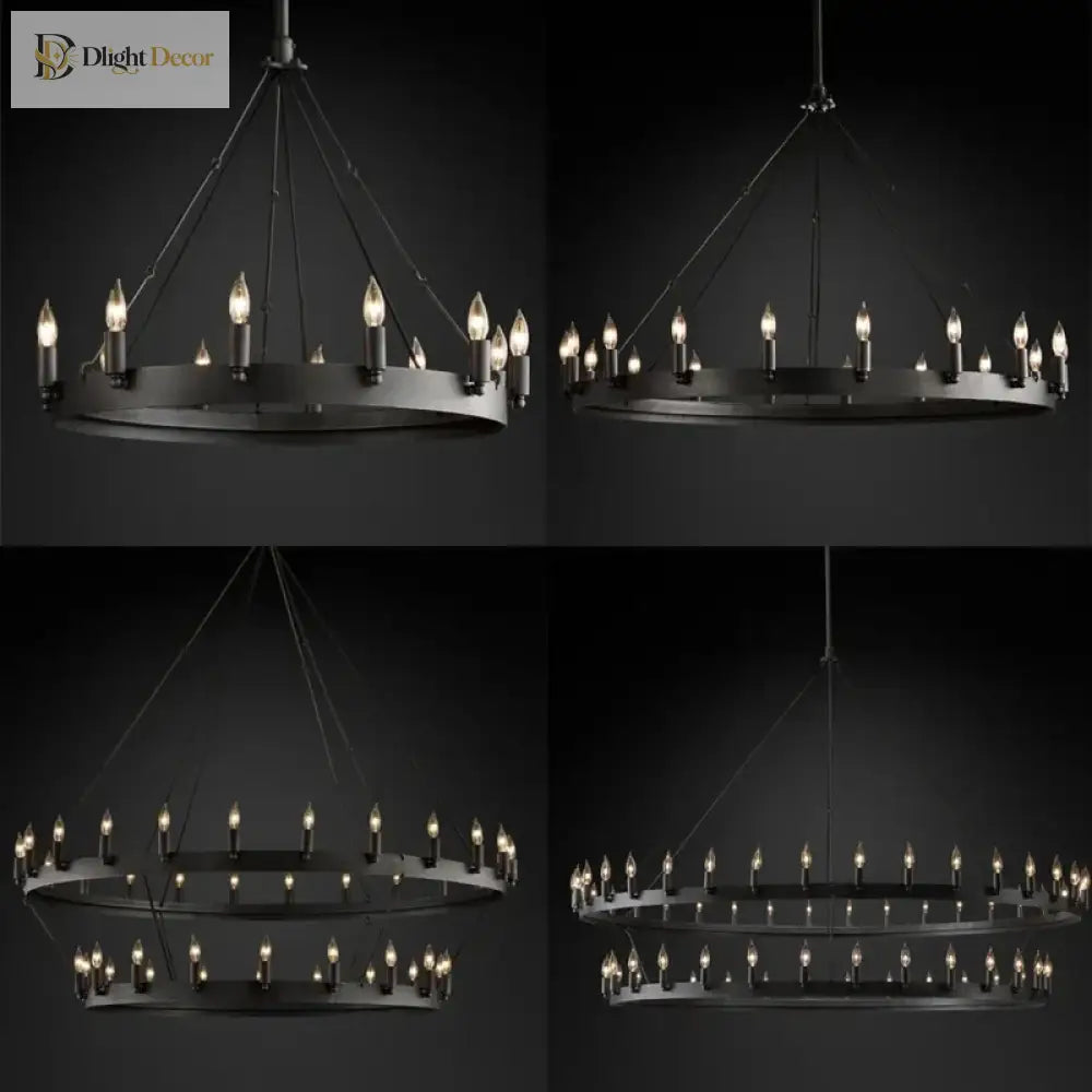 Vintage Industrial Iron Pendant Lamp - Add Retro Charm To Your Cafe Restaurant Or Bar Lights