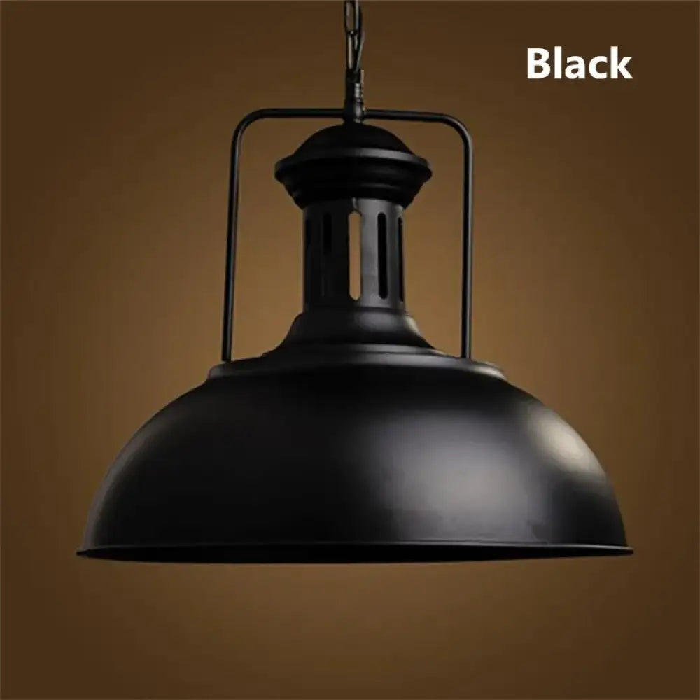 Vintage Country Industrial Pendant Light – style and size option 7
