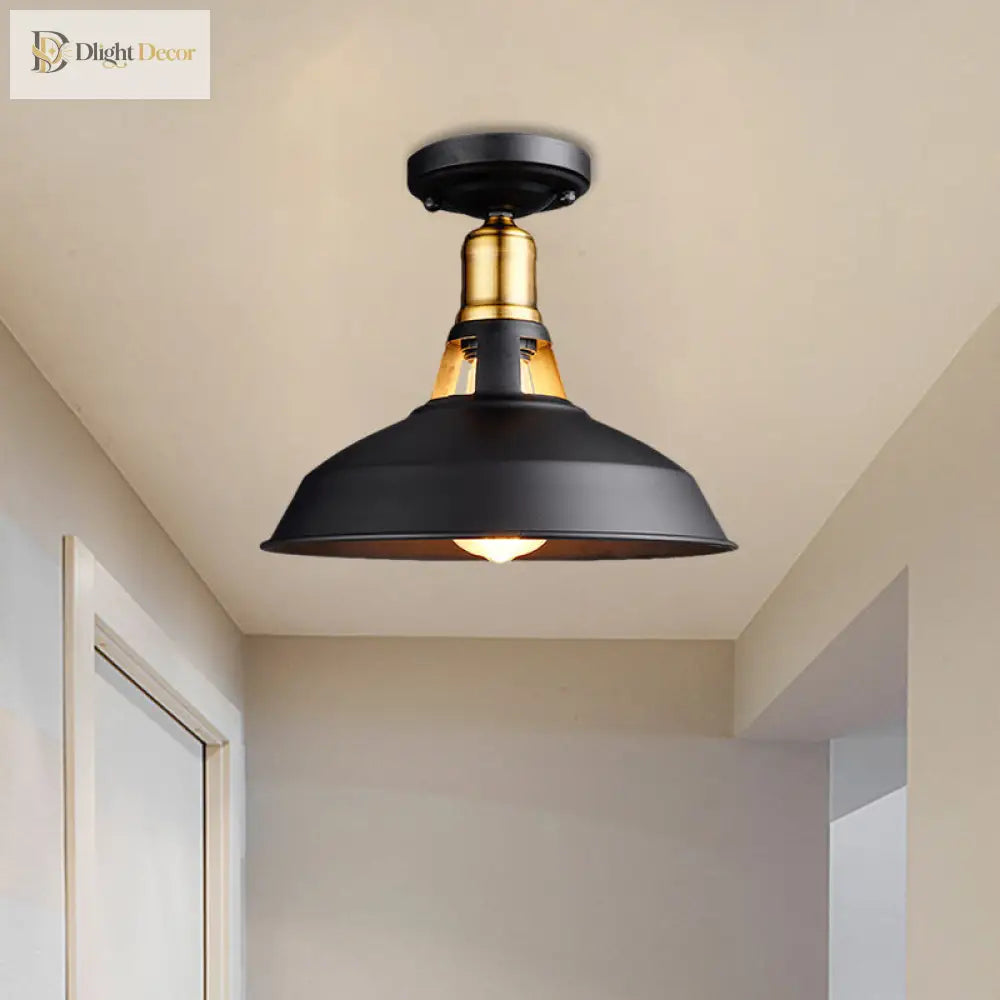Journee Retro Chic Flushmount Light