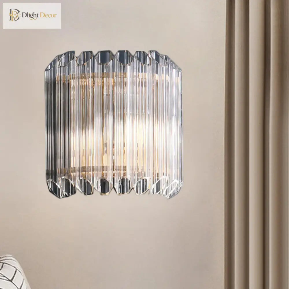 Kali - Modern Crystal Swing Arm Wall Sconce