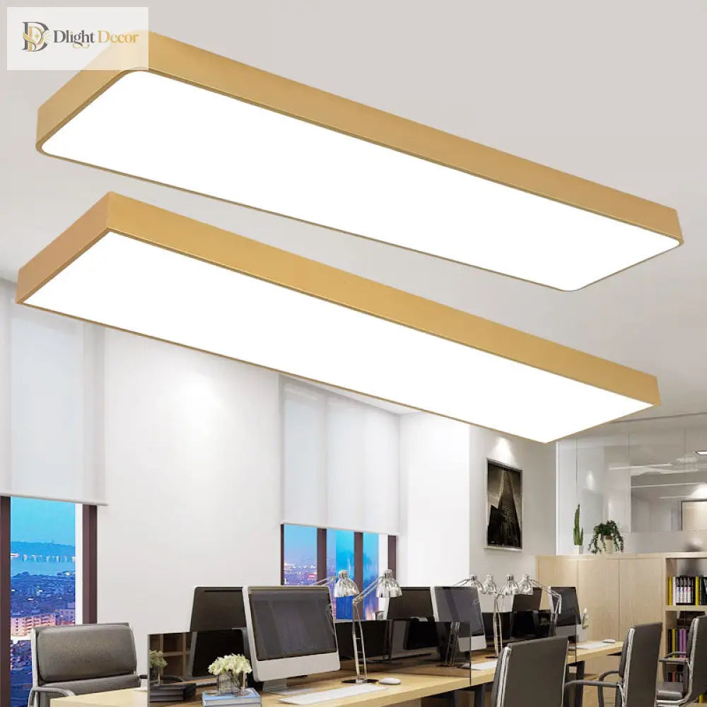 Kennedy Modern Led Flush Mount: Warm Wood And Minimalist Light For Your Office