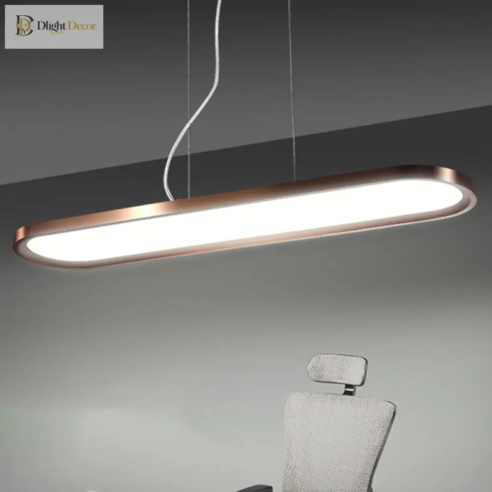 23.5’/35.5’/47’ Wide Oval Acrylic Ceiling Pendant Led Island Light Stepless Dimming