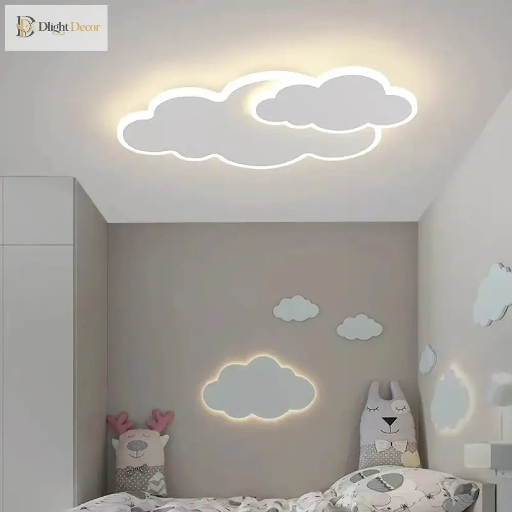 Modern Clouds Led Ceiling Lights - Perfect For Living Room Bedroom Study And Children’s Rooms