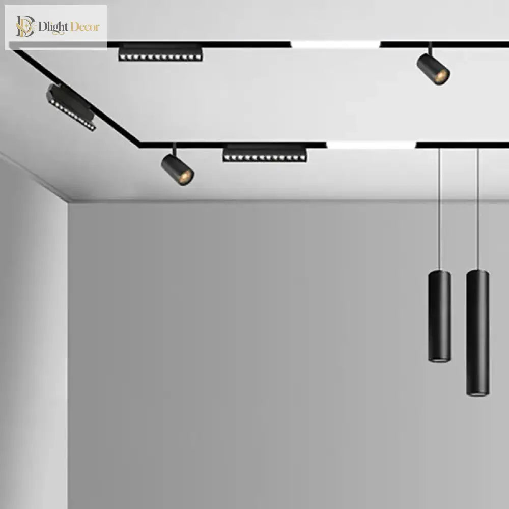 New Magnetic Track Light - Dimmable with Remote Control and 48V LED Ceiling Lamp ceiling light