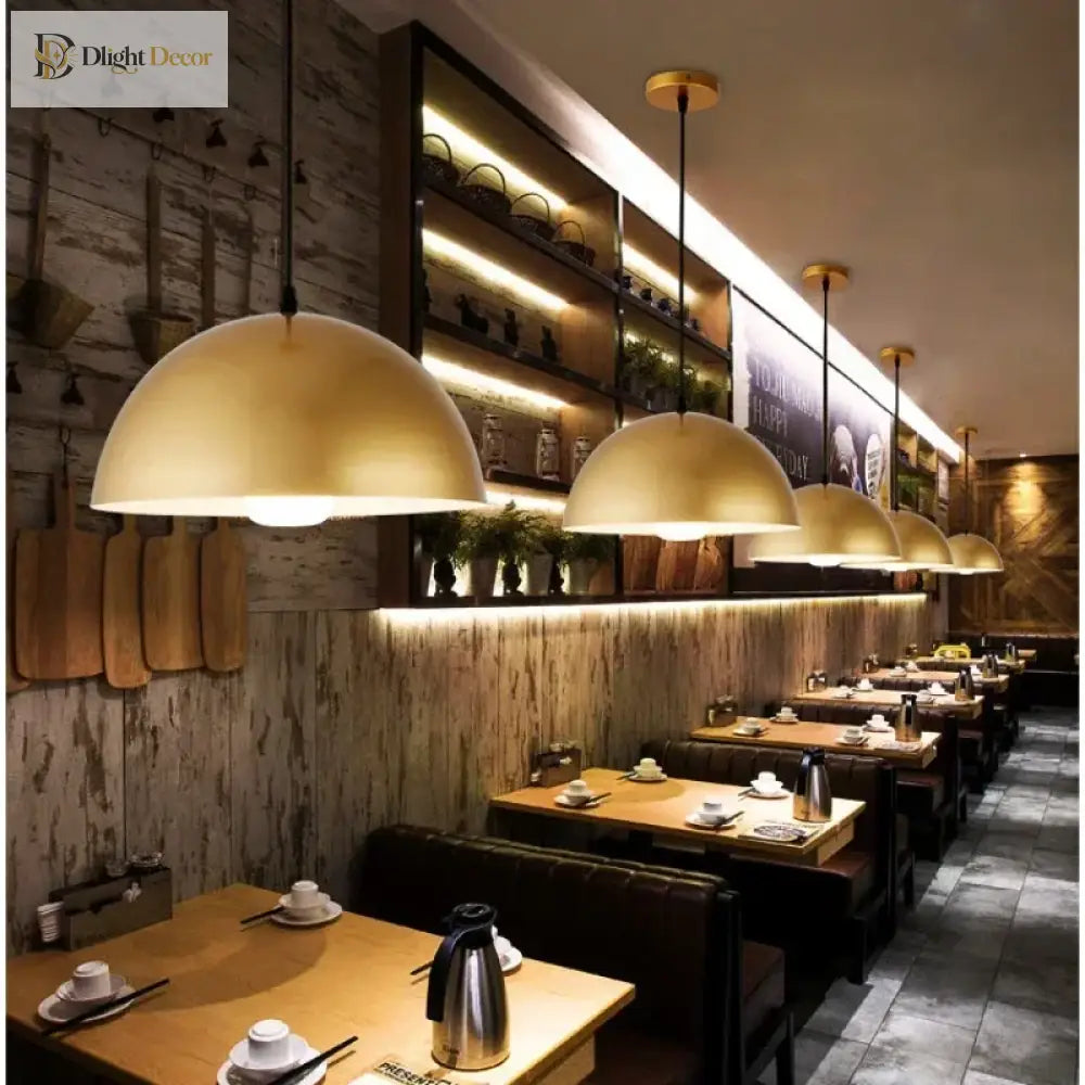 Modern Pendant Light Restaurant Chandelier Industrial Hanging Lamps For Ceiling Dining Table And