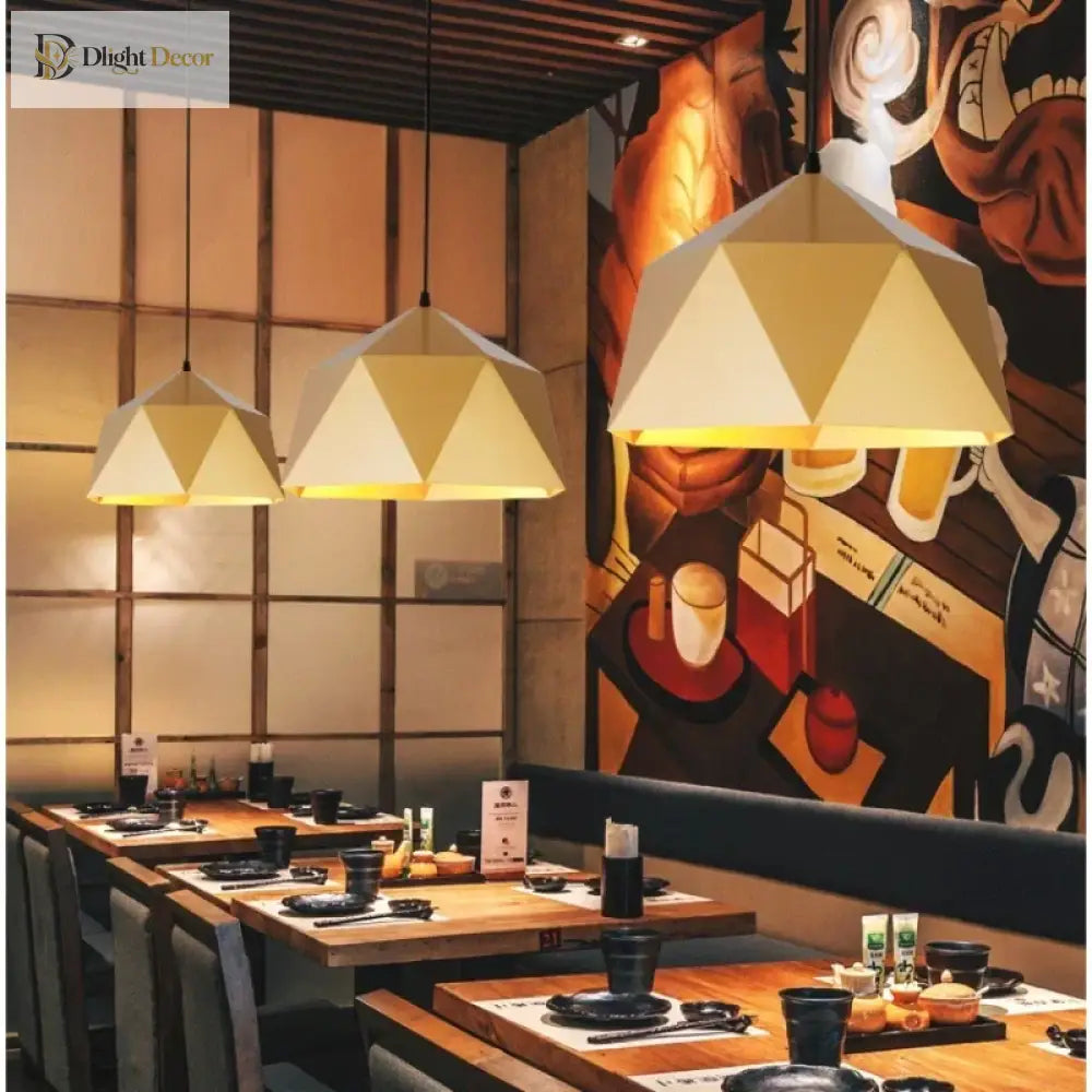 Modern Pendant Light Restaurant Chandelier Industrial Hanging Lamps For Ceiling Dining Table And