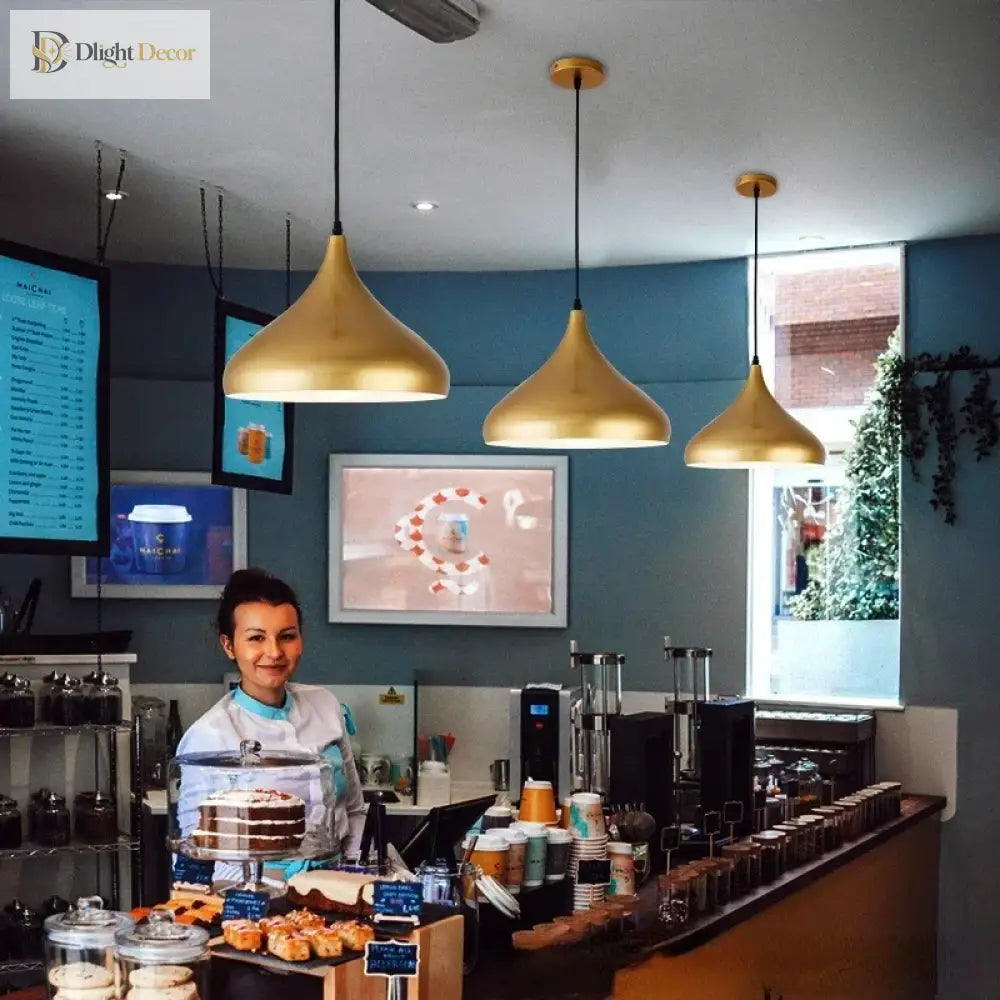 Modern Pendant Light Restaurant Chandelier Industrial Hanging Lamps For Ceiling Dining Table And
