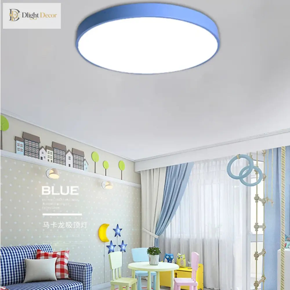 New Modern Led Ultra - Thin Ceiling Light With Remote Control Ceiling Light
