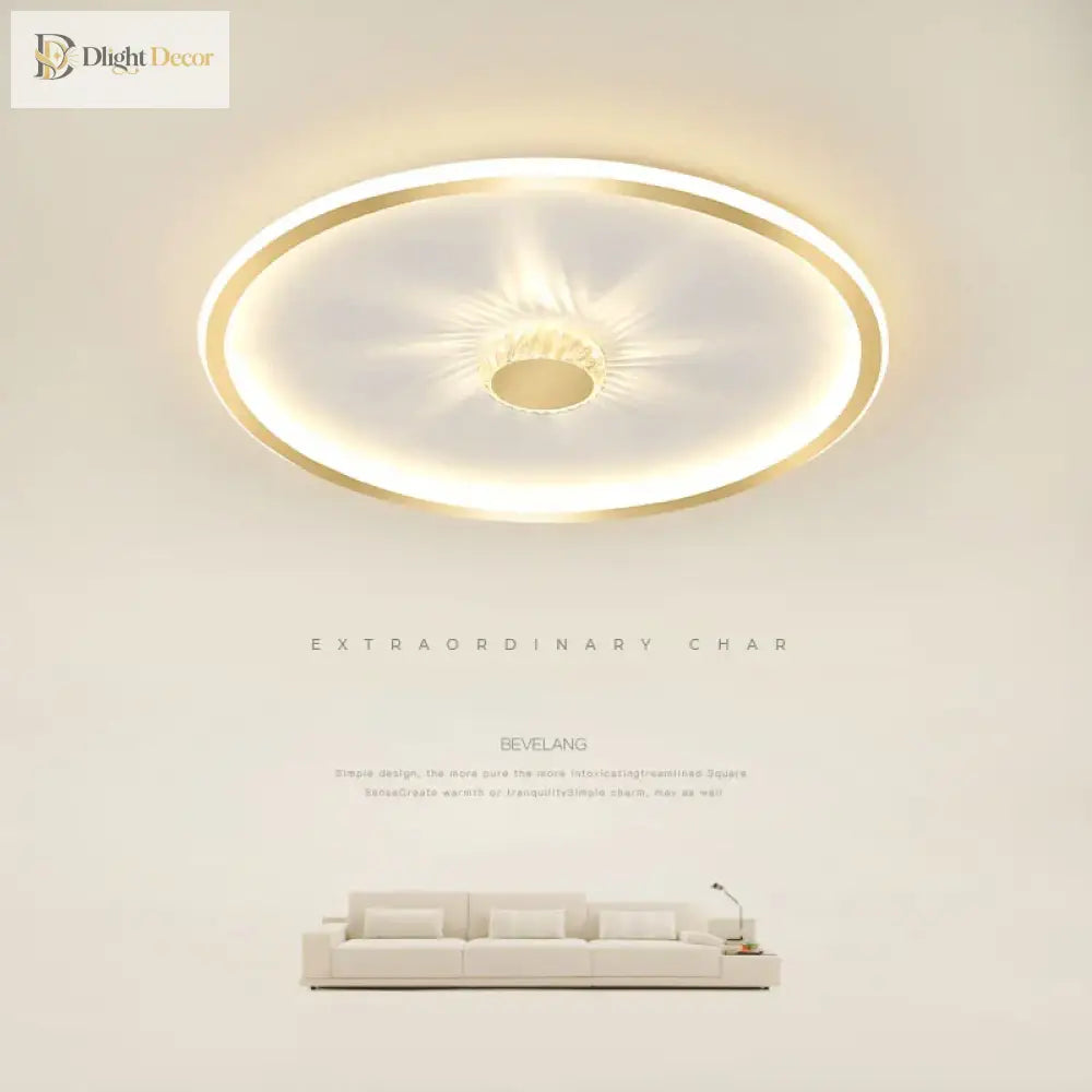 Modern Led Ceiling Lamp - Ideal For Living Dining Room Children’s Bedroom Aisle And Kitchen