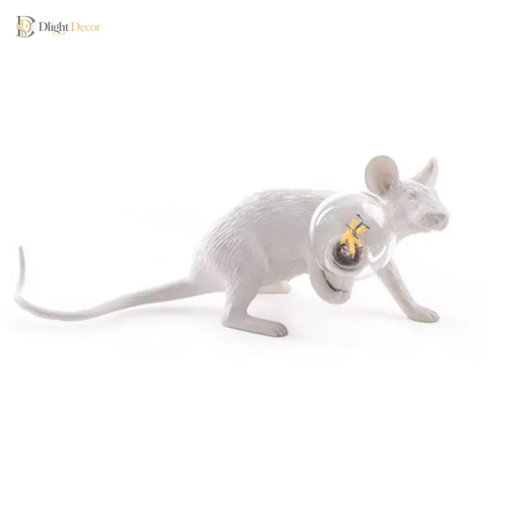 Modern Led Animal Table Lights - Whimsical Rat Cat Squirrel And Mouse Night Lamps Lamp