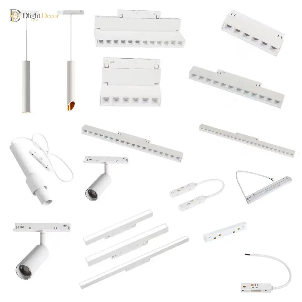 Modern Magnetic Track Lights - Embedded LED Spotlight Downlight ceiling light