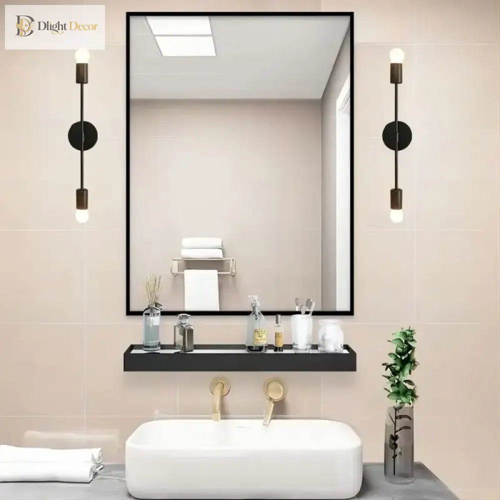 Modern Iron Double Head Wall Lamps - Stylish Led Lights For Aisle Living Room And More Wall Lamp